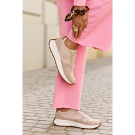 Frauen-Sneaker auf der Plattform Big Star RR274489 Hi-polish Pink System rosa 2