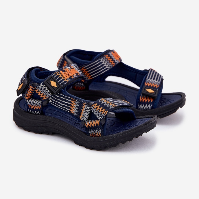 Kindersandalen Lee Cooper LCW-25-34-3571K Marine Blue blau 1