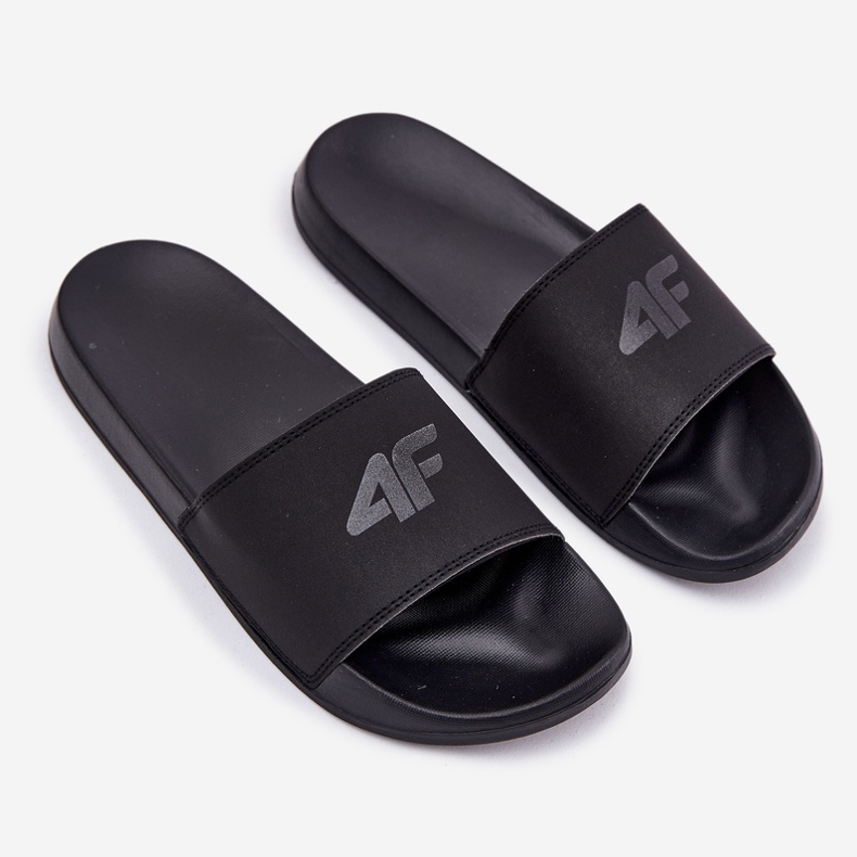Herren Flip Flops 4F 4frm00FSLIM011-21S Schwarz 2