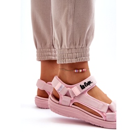 Frauen Sandalen Lee Cooper LCW-24-34-2613L Pink rosa 3