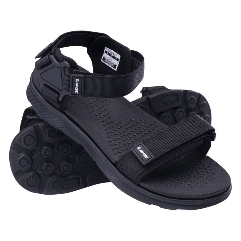 Herren Hi-Tec Hico 92800598388 Schwarze Sandalen 1