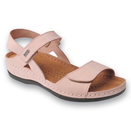 Befado Inblu Damen -Ledersandalen 158d002 Pink rosa 1