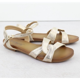 S.Barski Frauensandalen Złote S. Barski KV51-02222222 golden 2