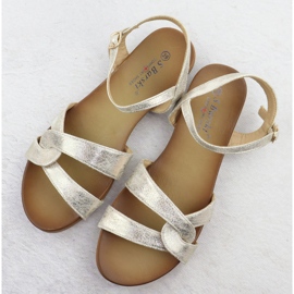 S.Barski Frauensandalen Złote S. Barski KV51-02222222 golden 3
