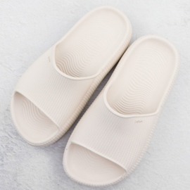 Damen Flip -Flops Pool Beach Strand Zaxy RR285048 cremig 3