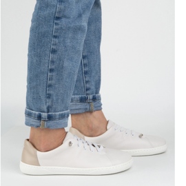 WASAK Barfußschuhe für Frauen minimalistisches Leder 0771W Weiß 3