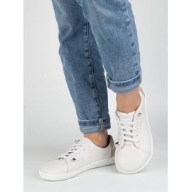 WASAK Barfußschuhe für Frauen minimalistisches Leder 0771W Weiß 5