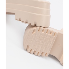 Seastar Hausschuhe auf der leichten beige Plattform 1