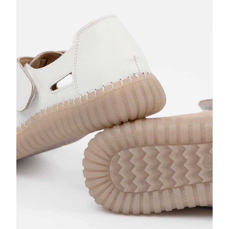 Seastar Openwork -Schuhe für Frauen mit Klettverschluss weiß 2