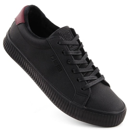 Isolierte Sneaker von Frauen Big Star OO274A462 Schwarz 4