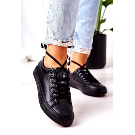 NEWS Frauen um Faux-Wildleder-schwarze Sneaker für Frauen 2