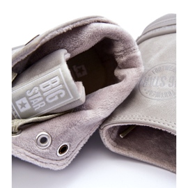 Big Star Sneakers von Frauen hohe isolierte graue EE274114 1