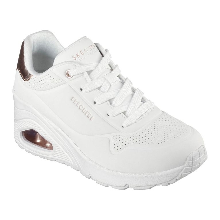 SKECHERS UNO WEDGE-HI STREATE 177520-WHT SHOUS weiß 1
