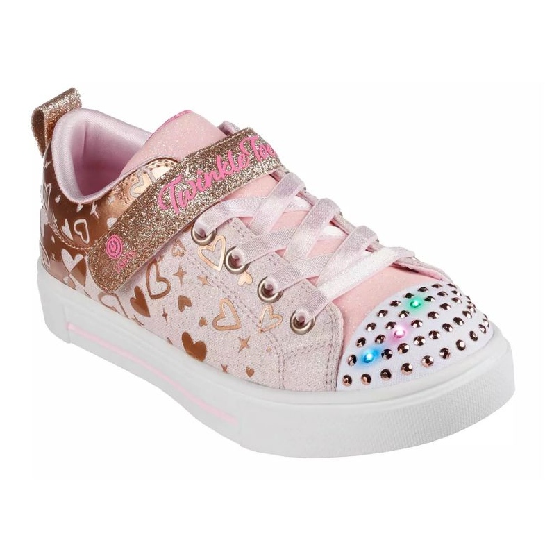 Skechers S Lights® Twinke Sparks Heather Charm 314787L-LPRG LT Schuhe rosa 1