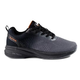 Schwarz-graue Damen-Sportschuhe von DK 1