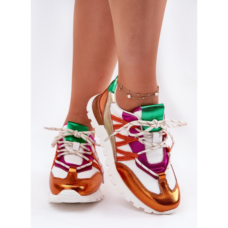 Damen -Lederschuhe Artiker 56C1737 Multikolor mehrfarbig 2