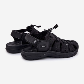 Herrensportsandalen Lee Cooper LCW-24-03-2313M Schwarz 2