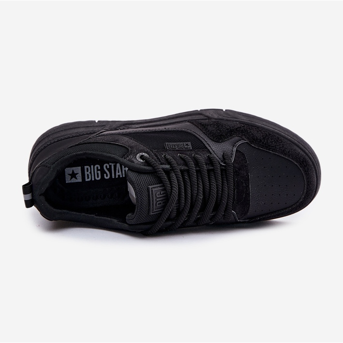 Männer Sneakers Big Star RR174606 Schwarz 2