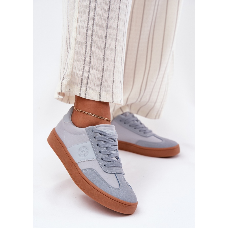 Frauen -Sneaker Big Star RR274805 Blau 2