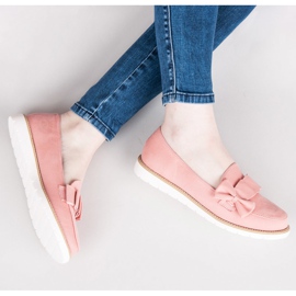 Vices Halbschuhe mit Schleife rosa 1