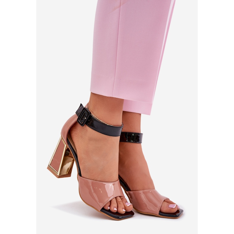 Bemalten Frauen Sandalen auf dem Vinceza 20266 Pink Post rosa 1