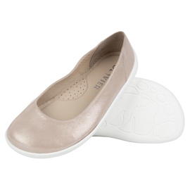 Olivier Barfuß minimalistische Lederschuhe für Frauen aus dem Jahr 1771pol rosa Satin 6