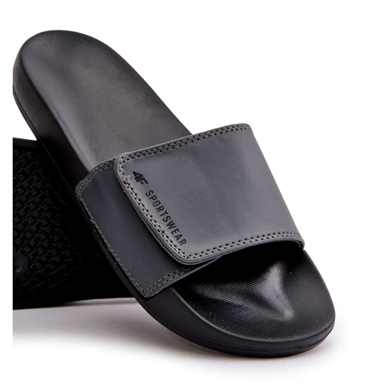 Herren-zehenstegsandalen 4FMM00FFLIM032-25S Grau 4