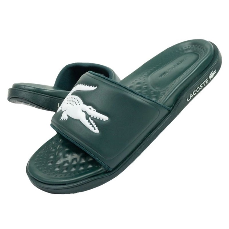 Lacoste Croco Dualiste Flip-Flops 202D2 743CMA00202D2 grün 5