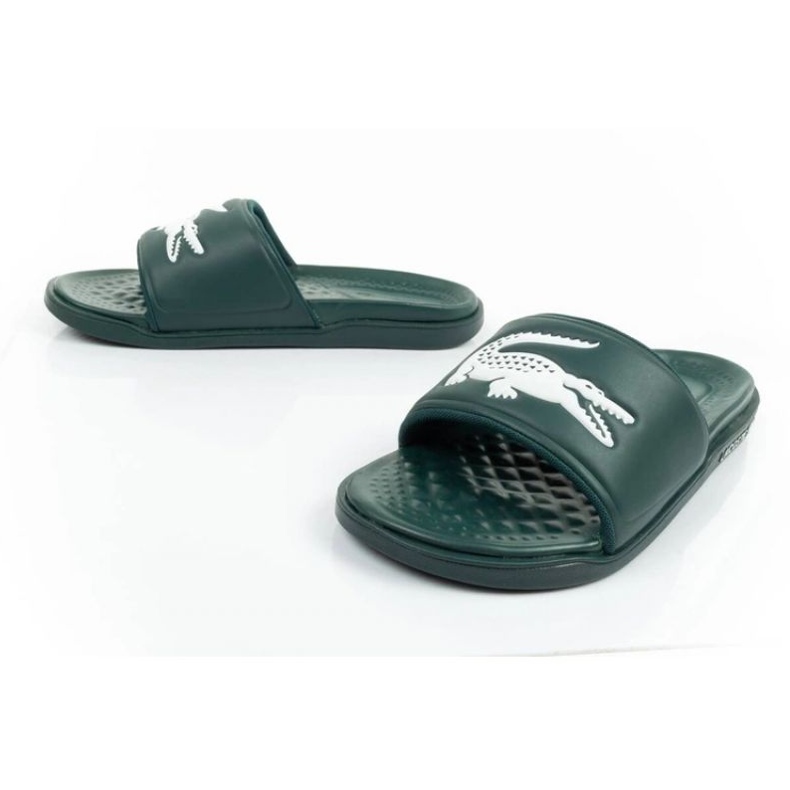 Lacoste Croco Dualiste Flip-Flops 202D2 743CMA00202D2 grün 6