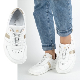 Olivier Barfußmodell 1773pol White Sneakers für Frauen weiß 7