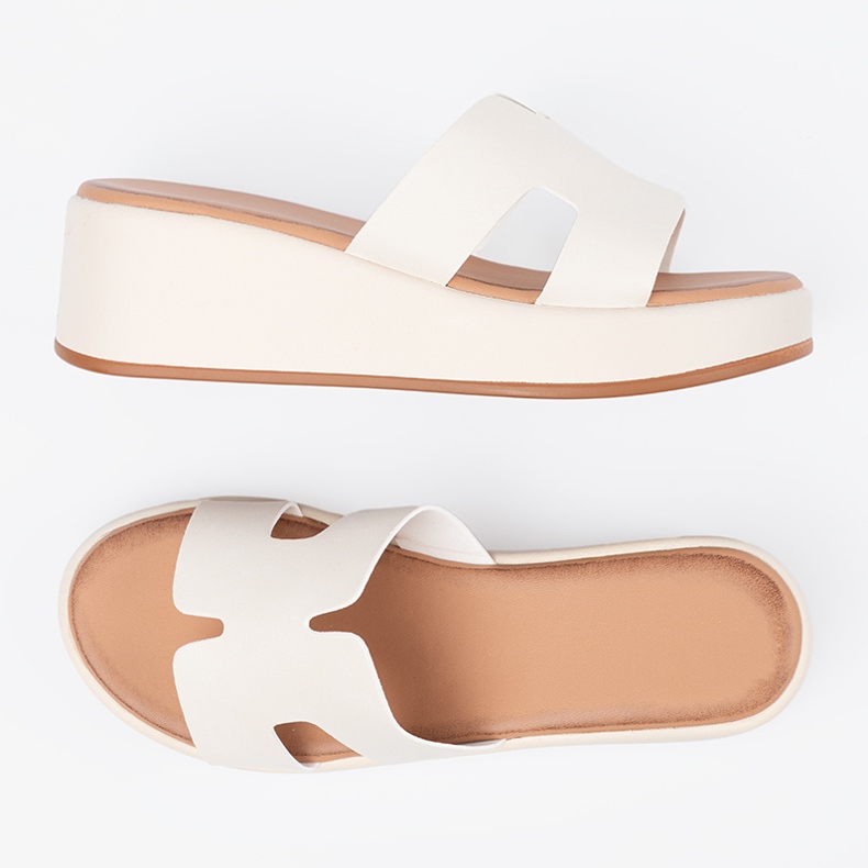 Seastar Leichte Plattformpantoffeln von Frauen leichter beige 1