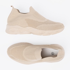 Shelvt Leichte Sportschuhe, Beige 4