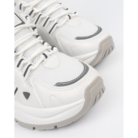 Shelvt Weiße Plateauschuhe für Damen 5