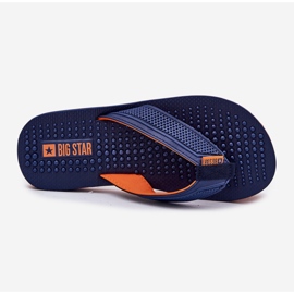Herren Flip -flops Big Star RR174437 Marineblau 3