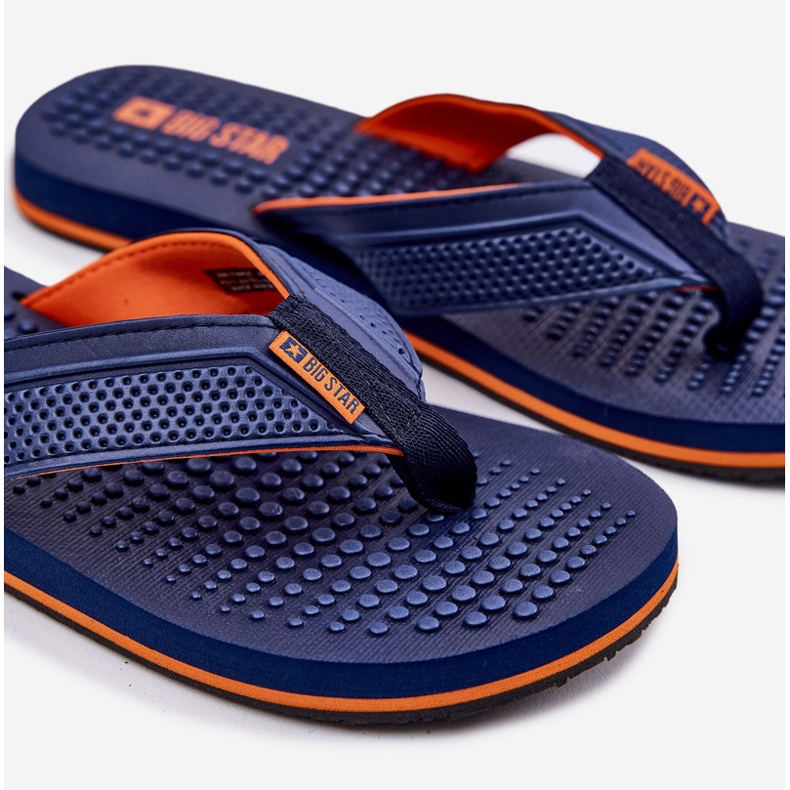 Herren Flip -flops Big Star RR174437 Marineblau 2