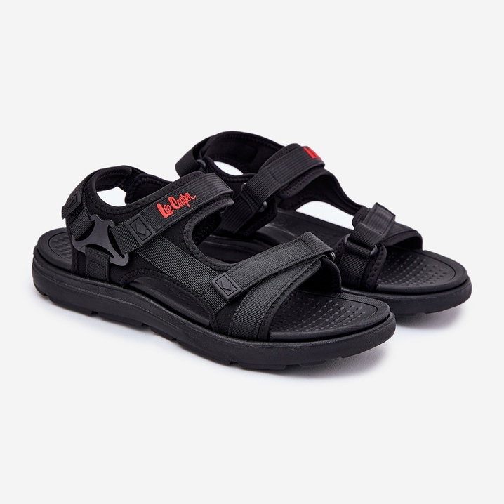 Herren Sandalen Lee Cooper LCW-25-34-3552m Schwarz 1