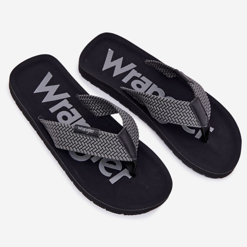 Herren Flip -Flops Wrangler Zane Flipflop Männer niedrig 20251044.20251044.10e Grau 1