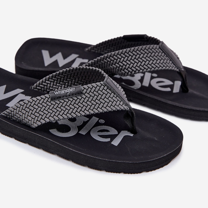 Herren Flip -Flops Wrangler Zane Flipflop Männer niedrig 20251044.20251044.10e Grau 2