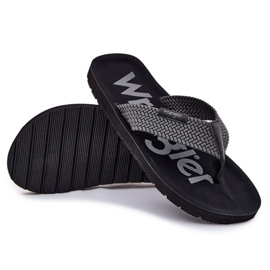 Herren Flip -Flops Wrangler Zane Flipflop Männer niedrig 20251044.20251044.10e Grau 8