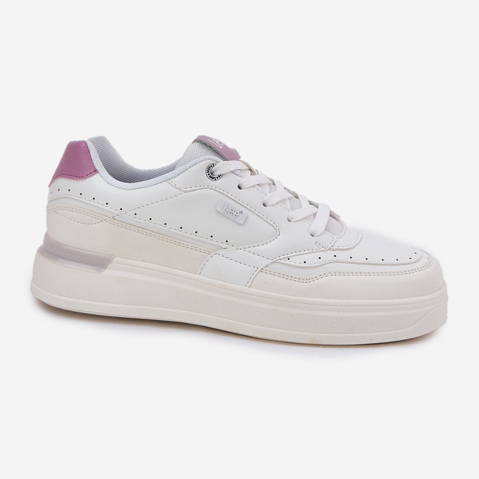 Frauen -Sneaker auf der Lee Emma Frauen Low 50251014.00L Plattform weiß 1