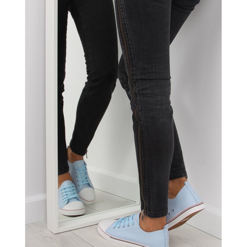 Blaue Sneakers für Damen XL01p Blau 1