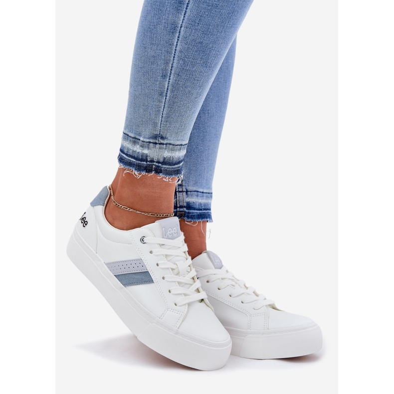 Frauen -Sneaker Lee Layla Frauen niedrig 50251003 Weiß 1