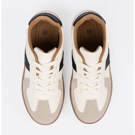 Shelvt Beige Sportschuhe für Damen 4