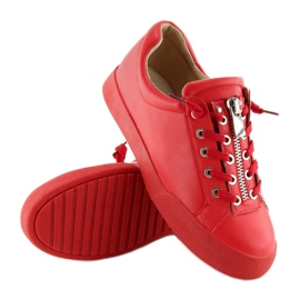 Rot Rote Damenturnschuhe 7209 Rot 2