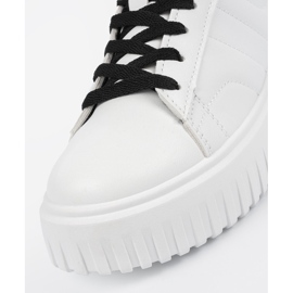 Shelvt Weiße Sportschuhe für Damen 5