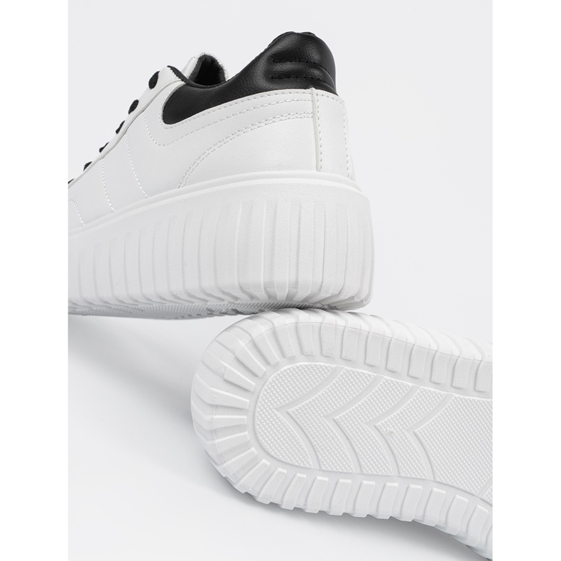 Shelvt Weiße Sportschuhe für Damen 1