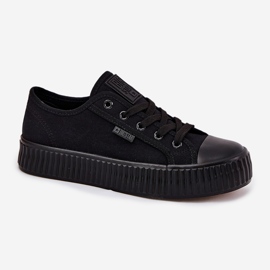 Big Star Frauenmaterial -Sneaker auf der großen schwarzen Plattform der großen Star RR274775 4