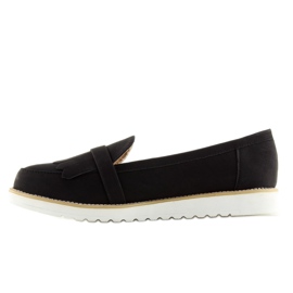 Schwarze Damen-Slipper 7210 Schwarz 1