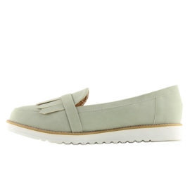 Graue Damen-Slipper 7210 Grau 1