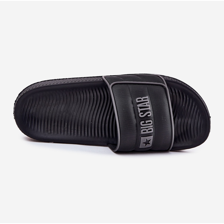 Big Star Männer großer Star RR174A043 Black Flip -Flops schwarz 1